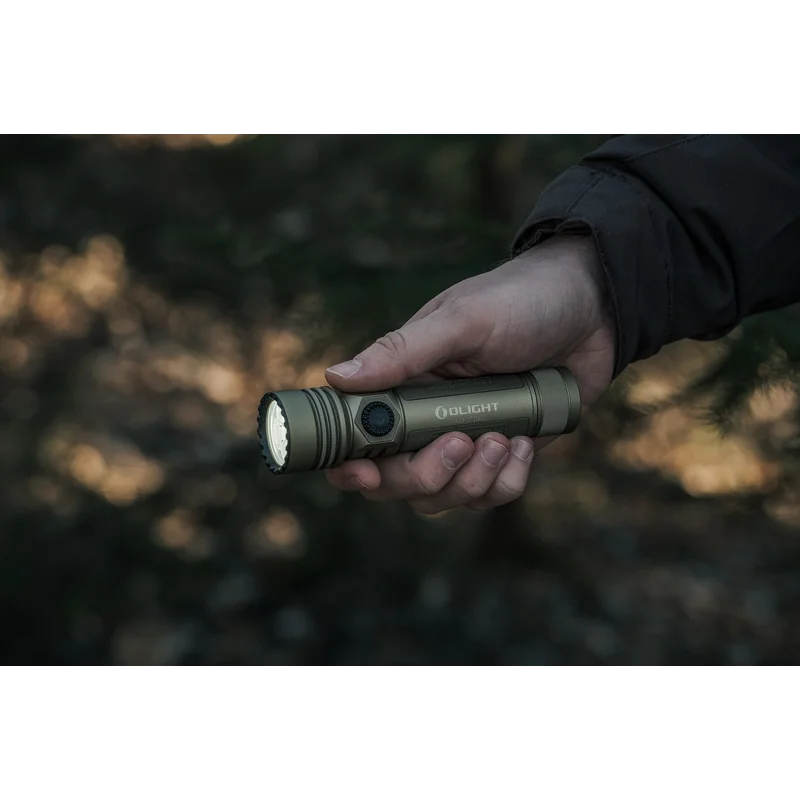 Latarka taktyczno-poszukiwawcza Olight Seeker Ultra Cool White Olive Green - 4800 lumenów