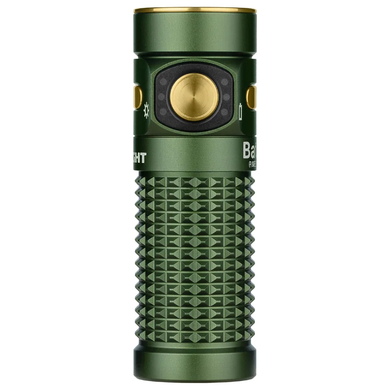 Latarka Olight Baton 4 Premium Edition OD Green z etui z funkcją ładowania bezprzewodowego – 1300 lumenów