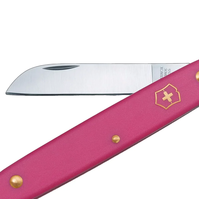Nóż ogrodniczy Victorinox Floral Knife - Różowy