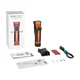 Taktyczna latarka poszukiwawcza Olight Seeker 4 Pro Cool White Orange - 4600 lumenów