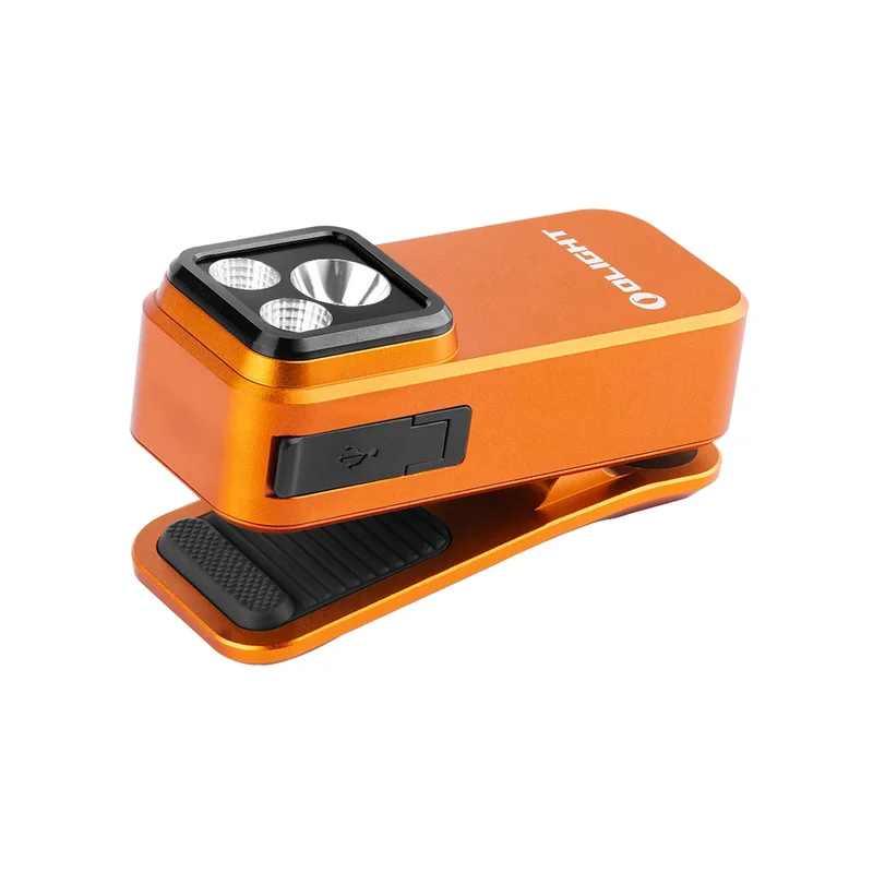 Latarka akumulatorowa Olight Oclip Pro Orange - 500 lumenów