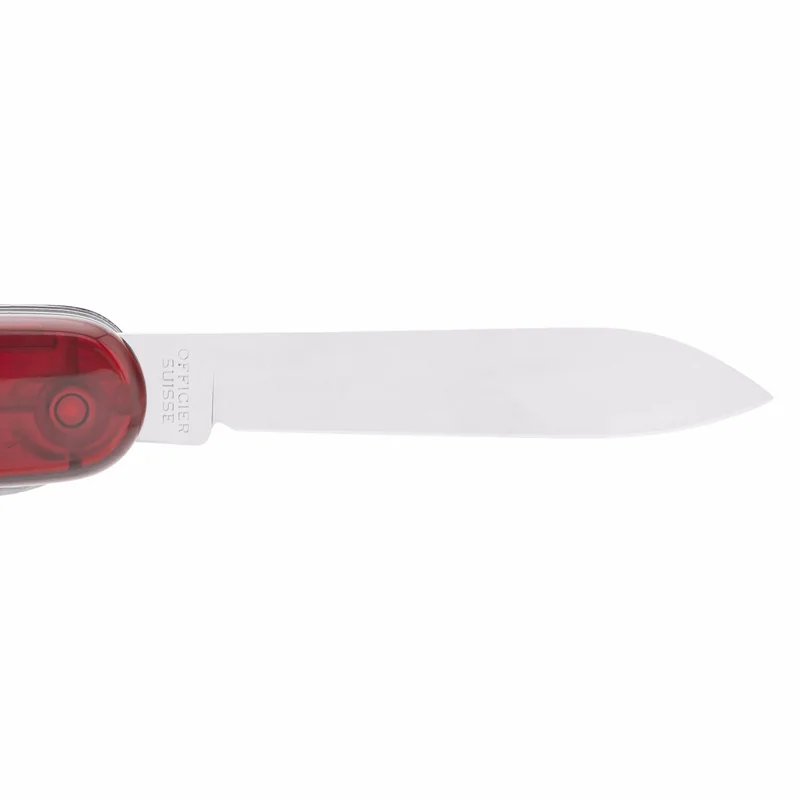 Nóż kieszonkowy Victorinox Spartan - Przezroczysty Czerwony