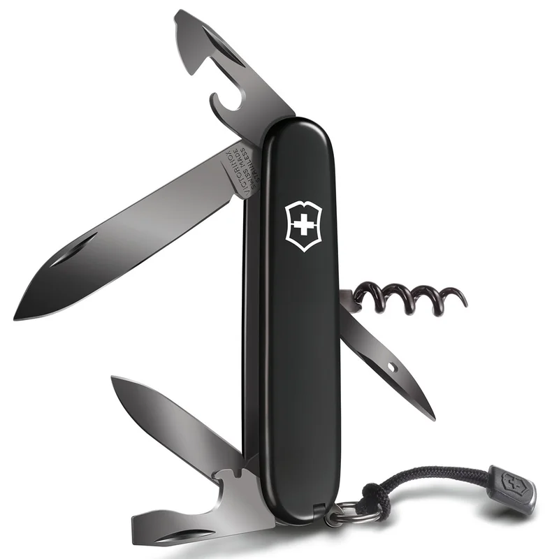 Nóż kieszonkowy Victorinox Spartan - Onyx Black