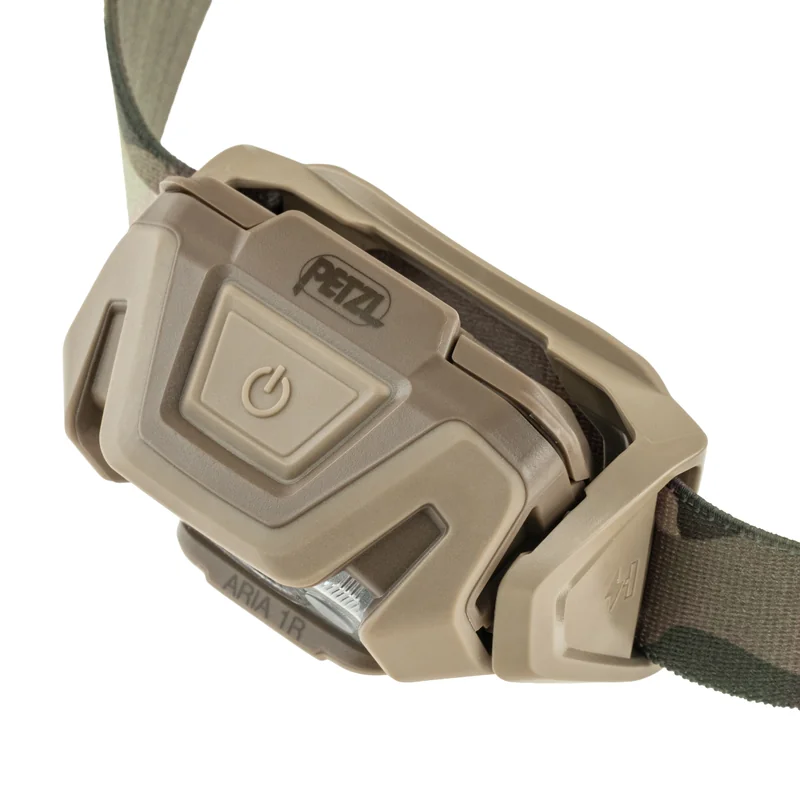 Latarka czołowa Petzl Aria 1 RGB New Camo - 350 lumenów