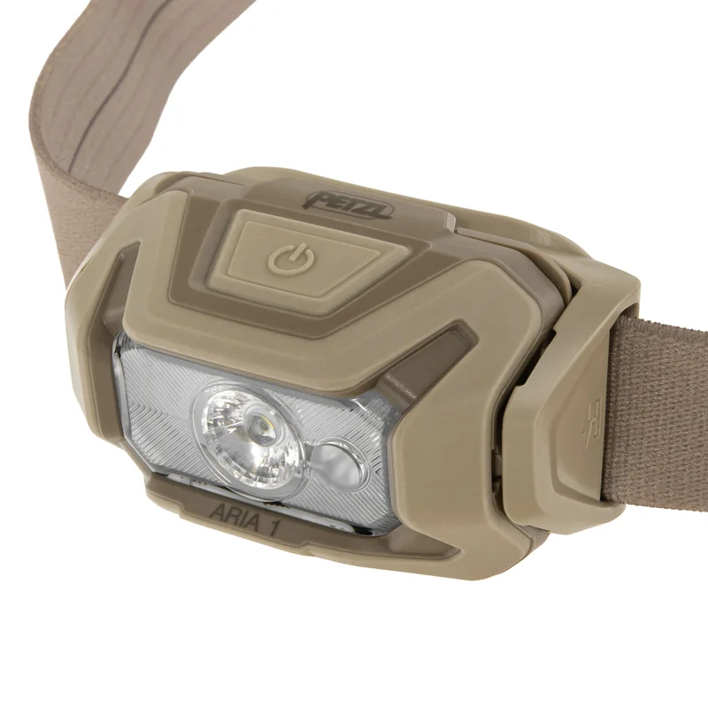Czołówka Petzl Aria 1 RGB Desert Camo - 350 lumenów