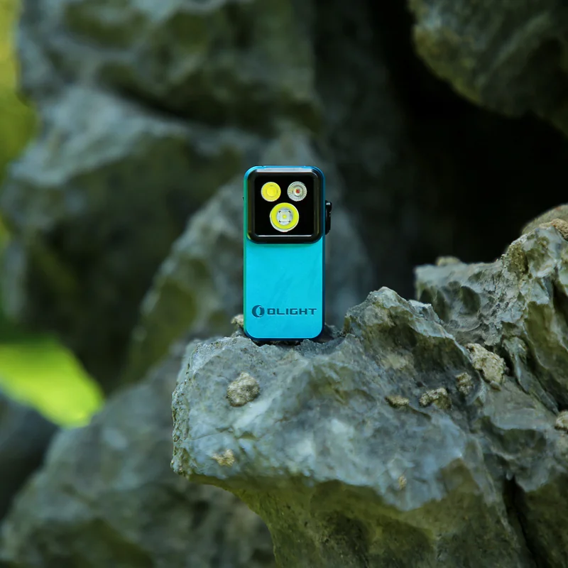 Latarka akumulatorowa Olight Oclip 2 Pro Premium 530 lumenów - Tidal Blue