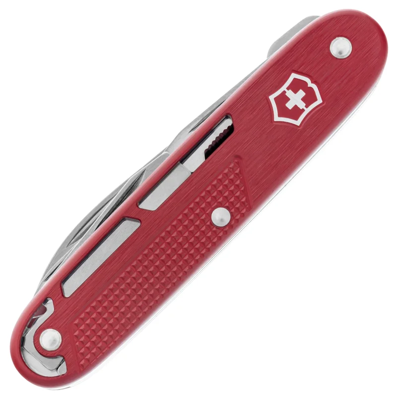 Nóż kieszonkowy Victorinox Alox Refined Synergy X - Czerwony