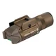 Latarka z celownikiem laserowym Olight BALDR Pro R Desert Tan - 1350 lumenów, zielony laser