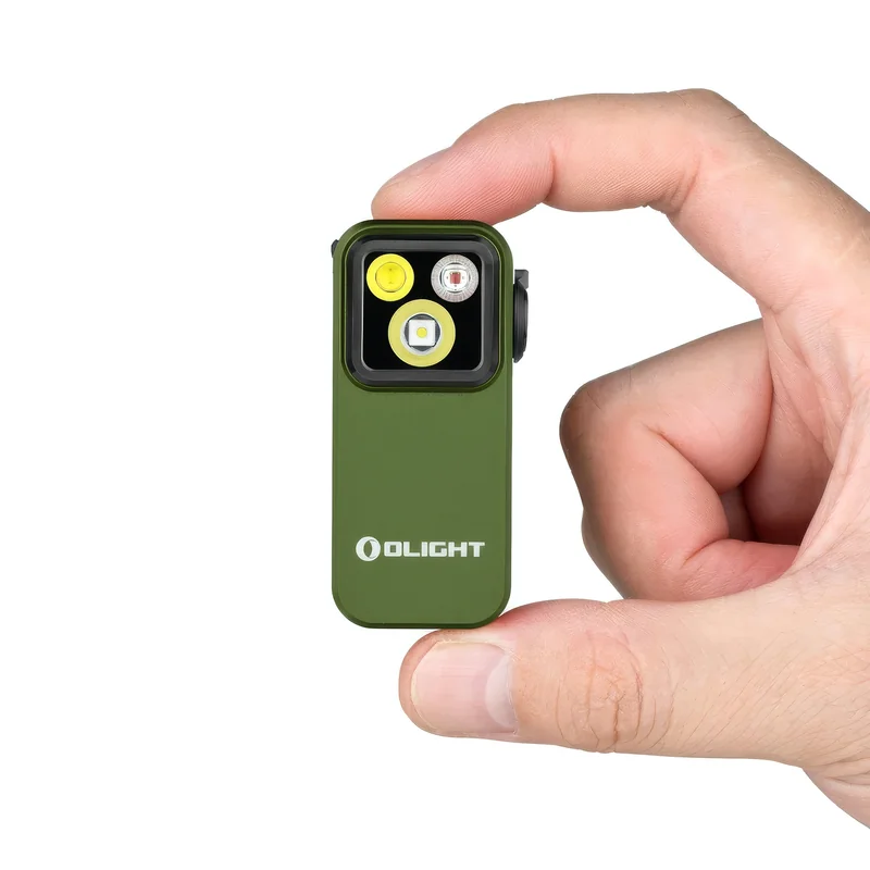 Latarka akumulatorowa Olight Oclip Pro 500 lumenów - OD Green