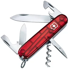 Nóż kieszonkowy Victorinox Spartan - Przezroczysty Czerwony