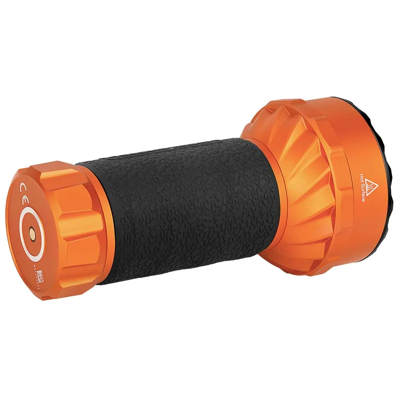 Latarka akumulatorowa Olight Marauder Mini Orange - 7000 lumenów, zasięg 600 m