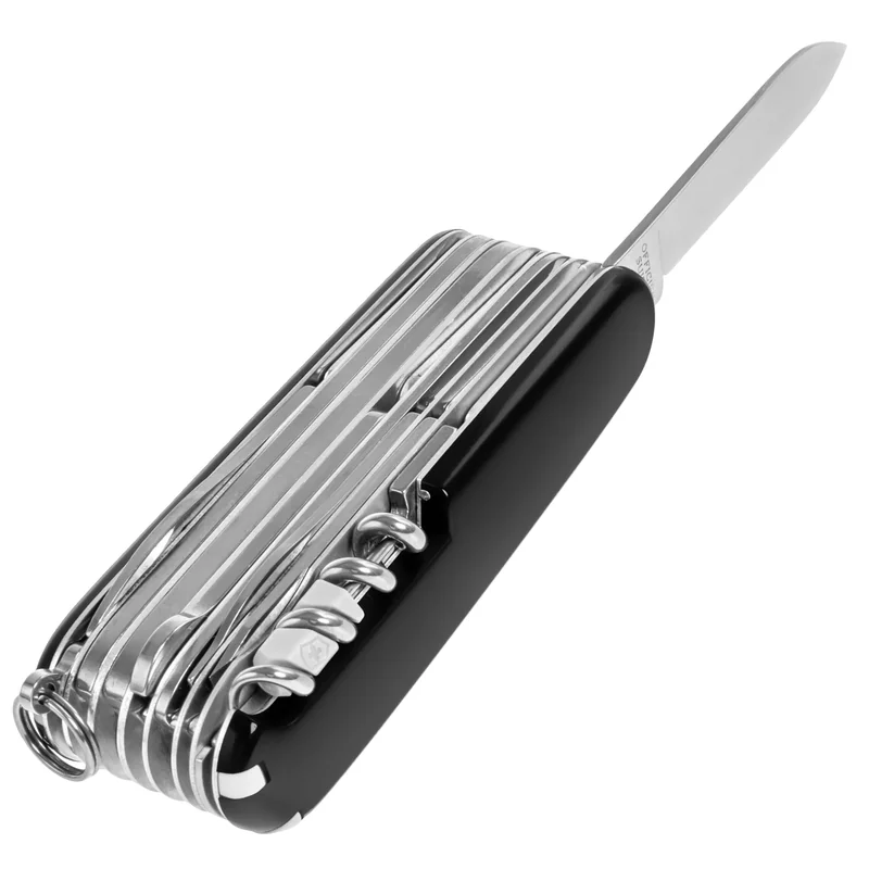 Nóż kieszonkowy Victorinox Swiss Champ Czarny