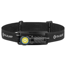 Latarka czołowa i kątowa Olight Perun 3 Mini Premium Cool White Black z opaską na głowę - 1250 lumenów