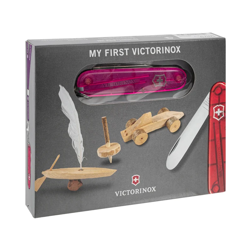 Nóż kieszonkowy Victorinox My First H - Różowy