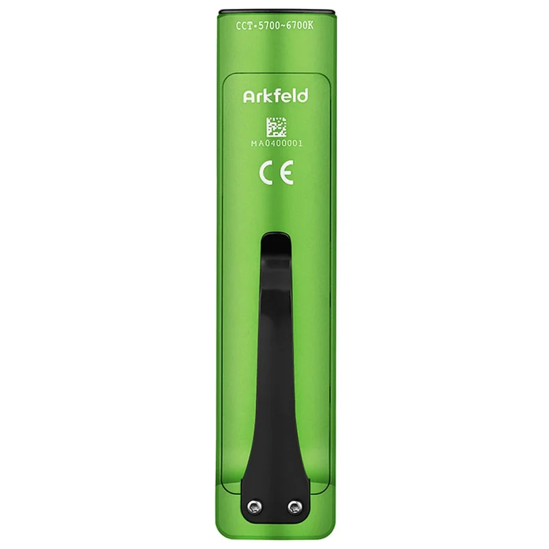 Latarka z wskaźnikiem laserowym Olight Arkfeld Cool White Lime Green - 1000 lumenów