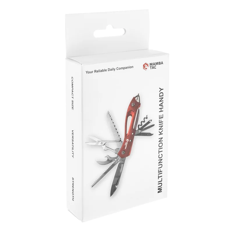 Mamba Tac Taschenmesser Klappmesser - Rot