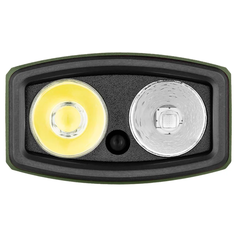 Latarka z wskaźnikiem laserowym Olight Arkfeld Pro UV Cool White OD Green - 1300 lumenów