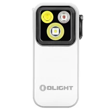 Biała latarka akumulatorowa Olight Oclip Pro - 500 lumenów