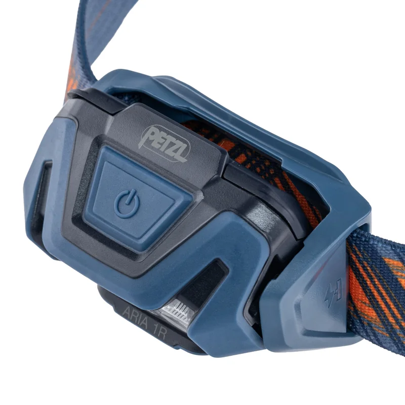 Czołówka Petzl Aria 1R RGB Niebieska - 475 lumenów