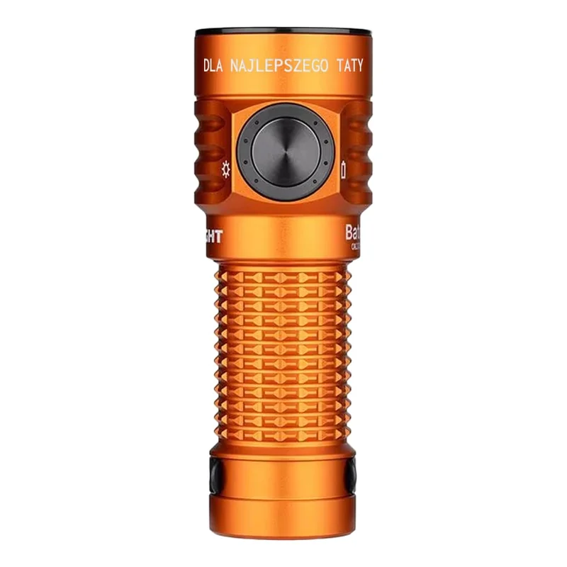 Latarka akumulatorowa Olight Baton Turbo Pomarańczowa - 1000 lumenów
