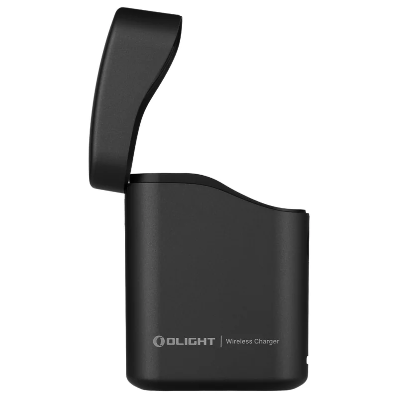 Latarka Olight Baton 4 Premium Edition Black z bezprzewodowym etui ładującym - 1300 lumenów