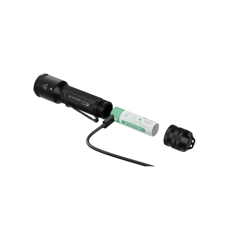 Latarka Ledlenser TAC6R Czarna - 2000 lumenów