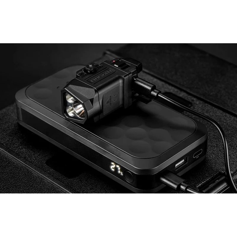 Latarka na broń Olight PL X Matte Black - 1200 lumenów