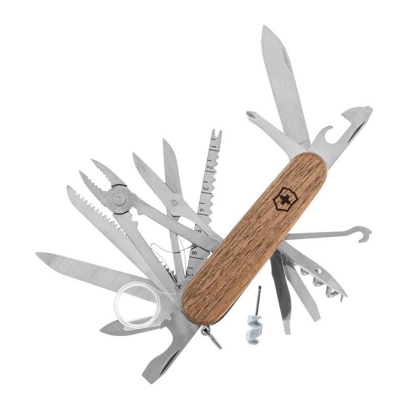 Nóż kieszonkowy Victorinox Swiss Champ Walnut Wood