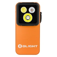 Latarka akumulatorowa Olight Oclip 2 Pro 530 lumenów - pomarańczowa