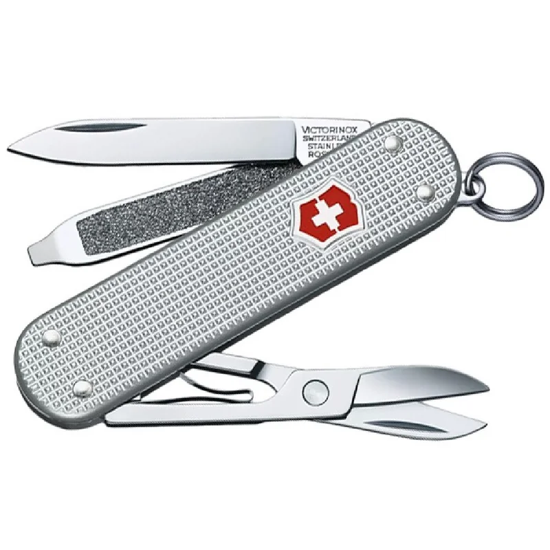 Victorinox Classic Alox Taschenmesser - Silber