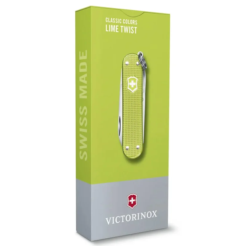 Victorinox Classic Alox Taschenmesser Lime Twist
