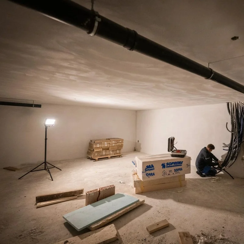 Lampa warsztatowa Ledlenser AF12R Work - 8000 lumenów