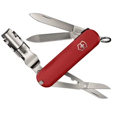 Nóż kieszonkowy Victorinox Nail Clip 580 - Czerwony