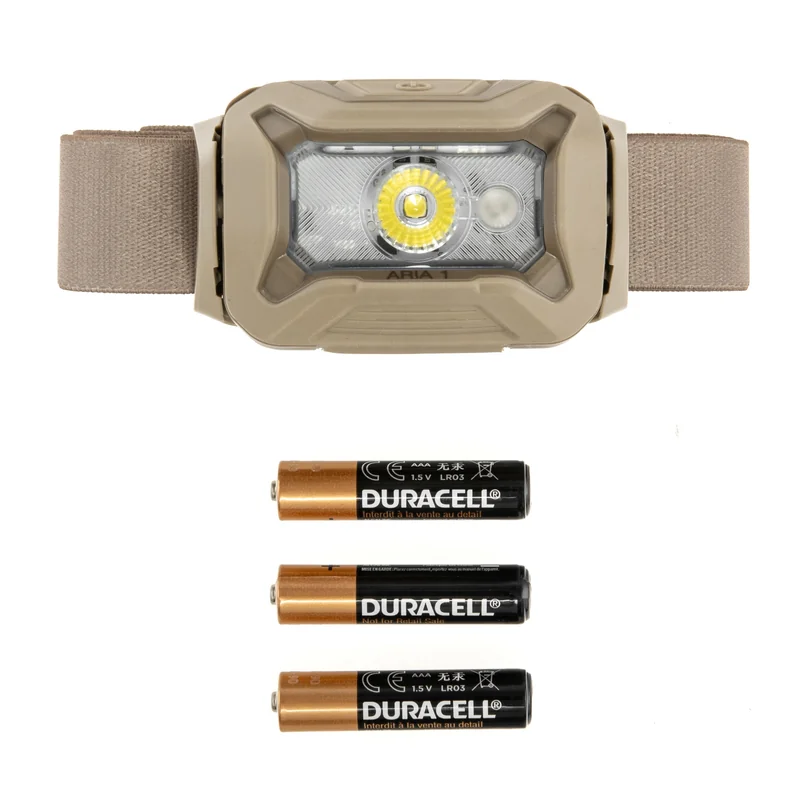 Czołówka Petzl Aria 1 RGB Desert Camo - 350 lumenów