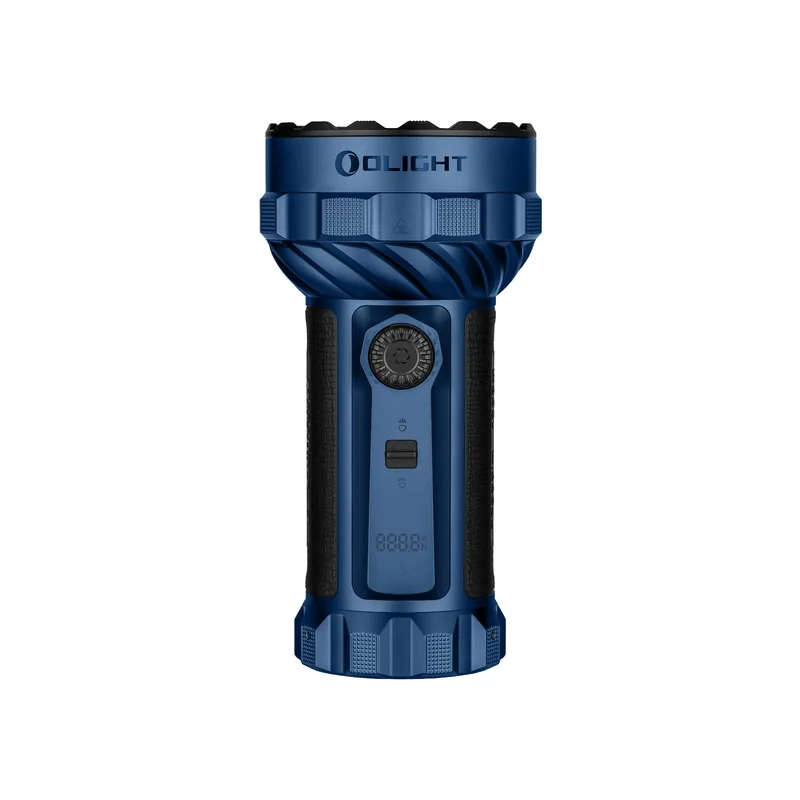 Latarka akumulatorowa Olight Marauder 3 z funkcją powerbanku 25000 lumenów, zasięg 1050 m - Midnight Blue