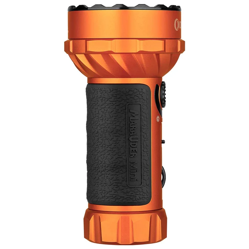 Latarka akumulatorowa Olight Marauder Mini Orange - 7000 lumenów, zasięg 600 m