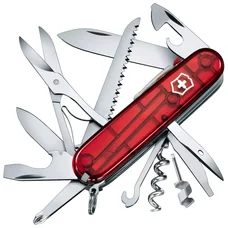 Nóż kieszonkowy Victorinox Huntsman Lite - Transparent Red