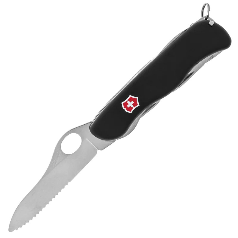 Nóż kieszonkowy Victorinox Trailmaster One Hand - Czarny