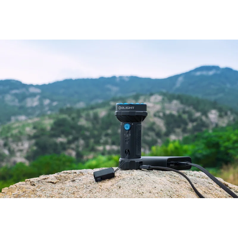 Latarka akumulatorowa Olight Marauder Mini 2 Black - 10000 lumenów, zasięg 750 m