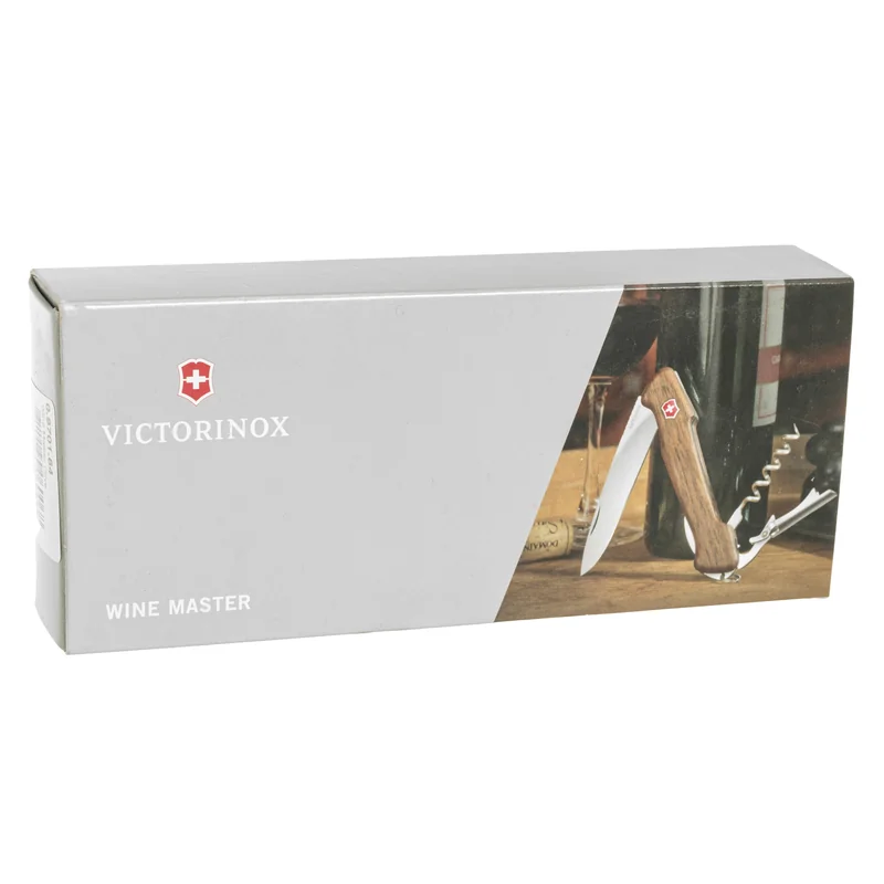 Nóż kieszonkowy Victorinox Wine Master - drewno oliwne